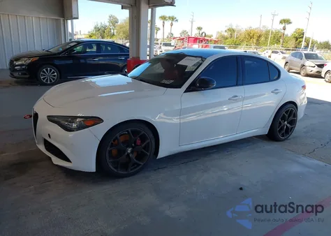 2020 Alfa Romeo Giulia Ti Rwd from USA, damaged, VIN ZARFAMBN1L7634961